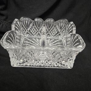 Source Unknown Clear Glass Bar Accessory